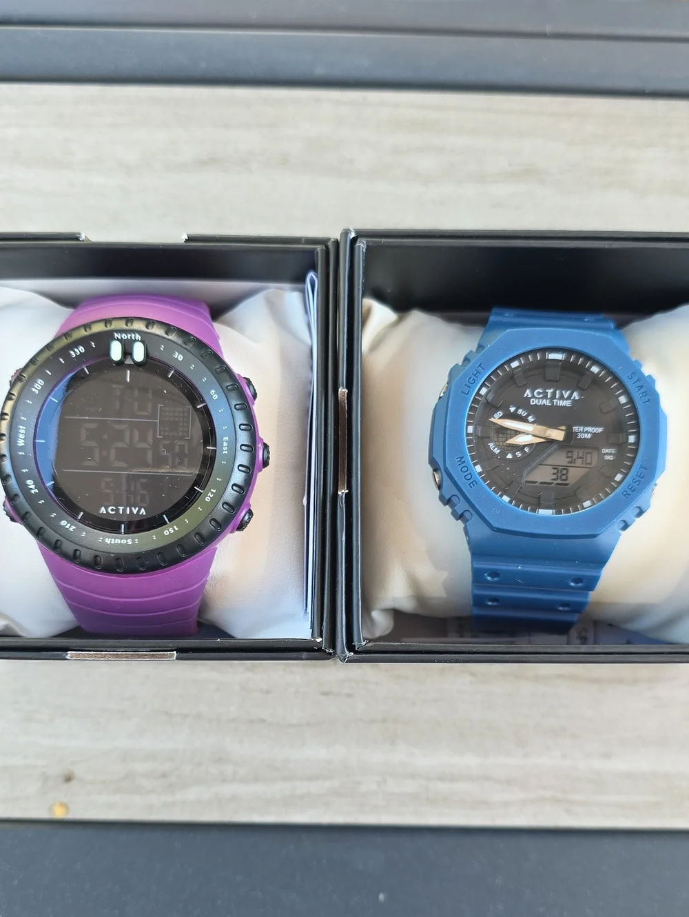 736. Pair Of Activa By Invicta Sport Watches